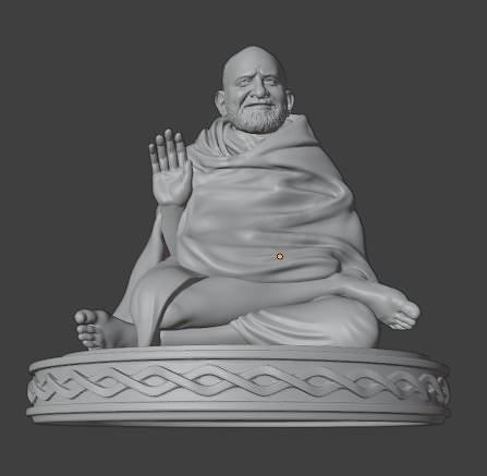 Neeb Karoli Baba 3D print model