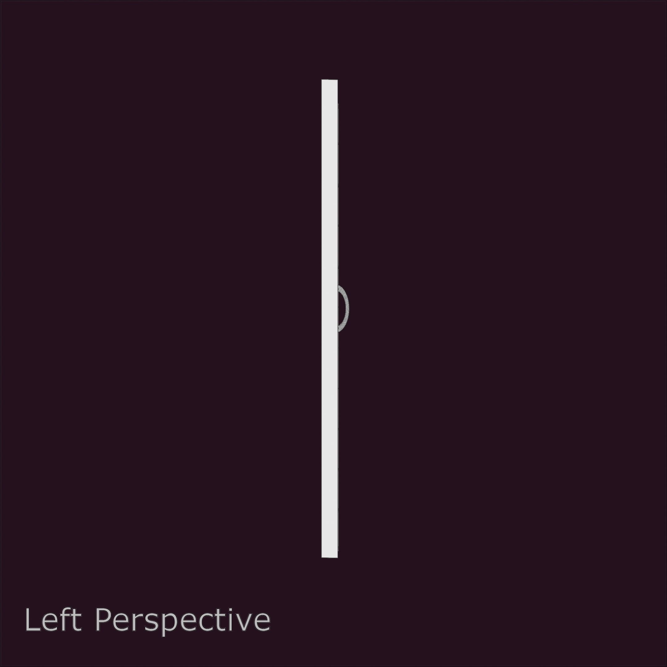 Bloody Prison Door with Bullet Holes and Handprints 3D model_12