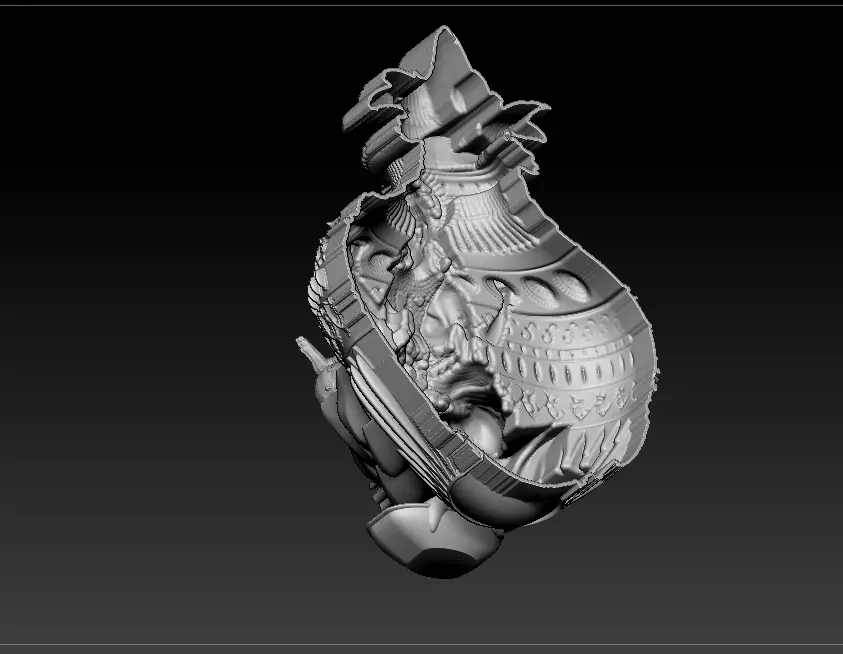 Laxmi Mata 3D print model 3D print model_17