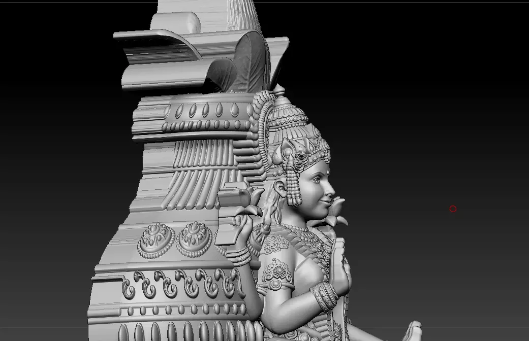 Laxmi Mata 3D print model 3D print model_13