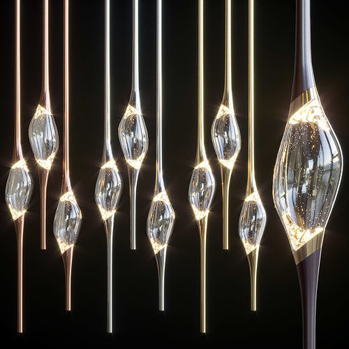 il-pezzo-12-round-chandelier S 3D model