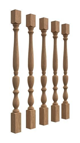 Stair baluster 16 3D print model