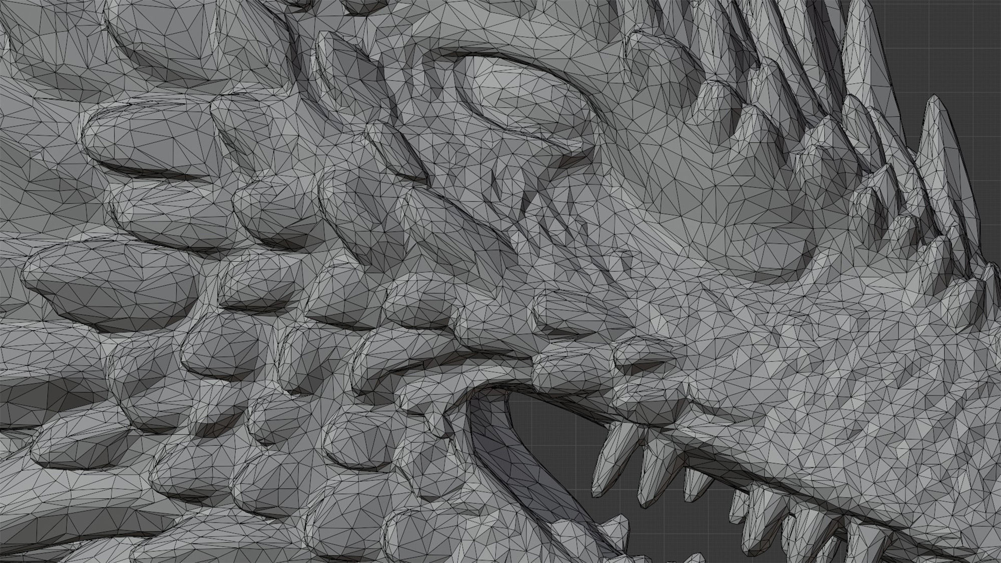 Ice Dragon 3D Print Model Frosty Fantasy Sculpture 3D print model_6