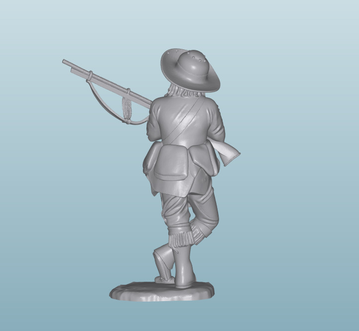 TRAPPER W116 3D print model_1