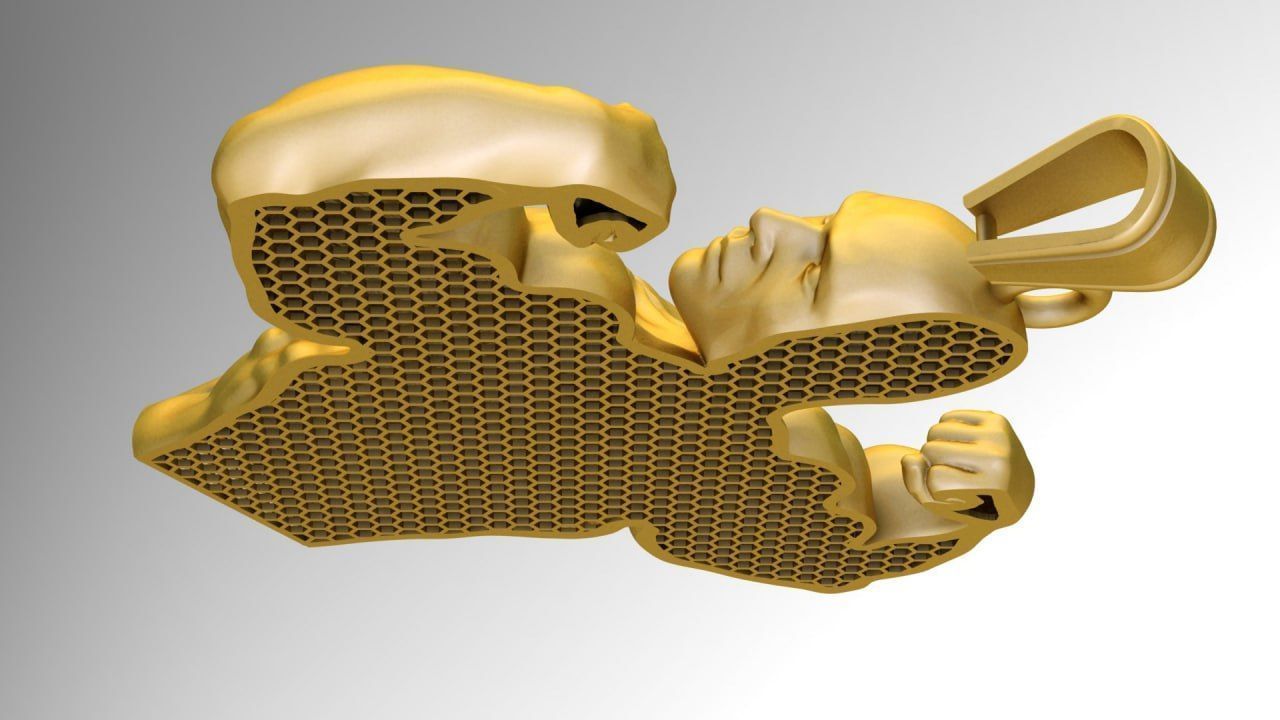 Bodybuilder 3D print model_2