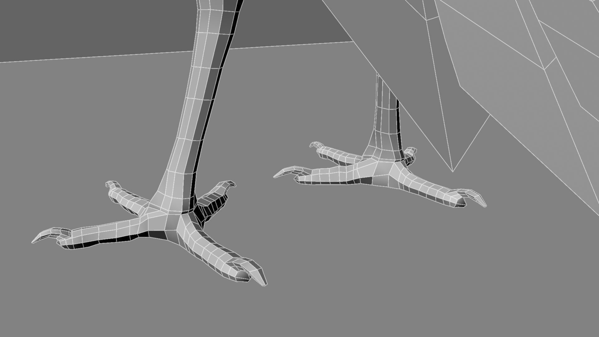 Scarlet-ibis Rigged 3D model_26