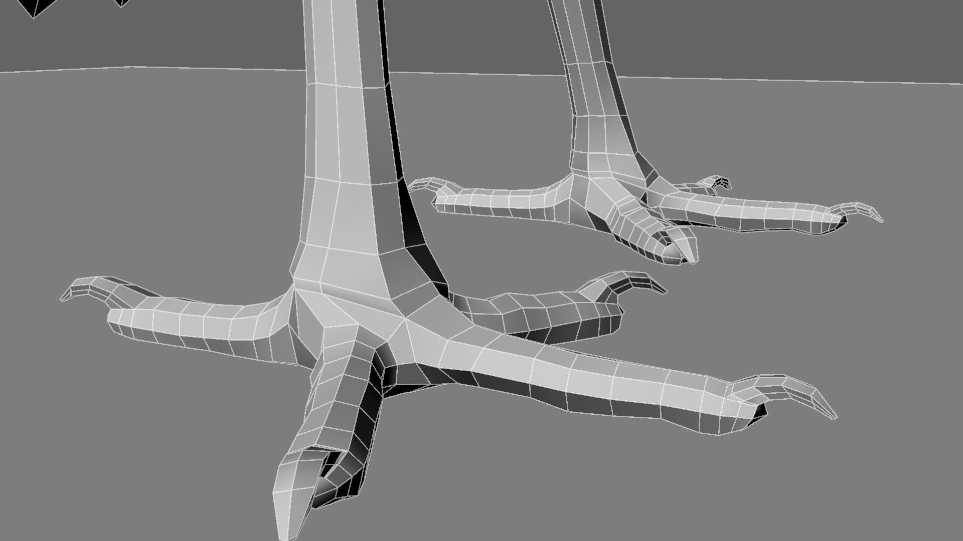 Scarlet-ibis Rigged 3D model_27