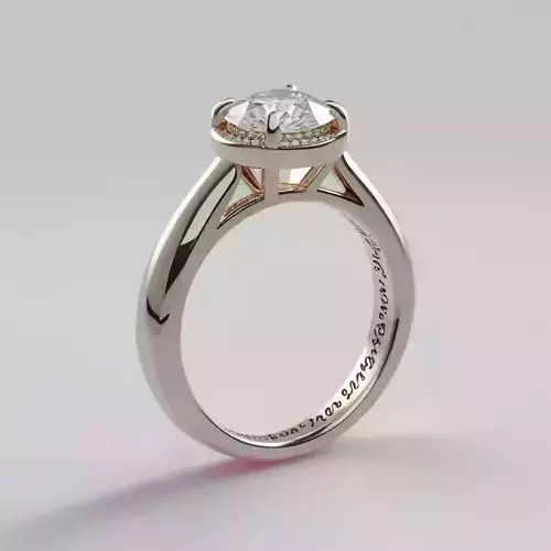 Goddess of Love  Engagement Ring