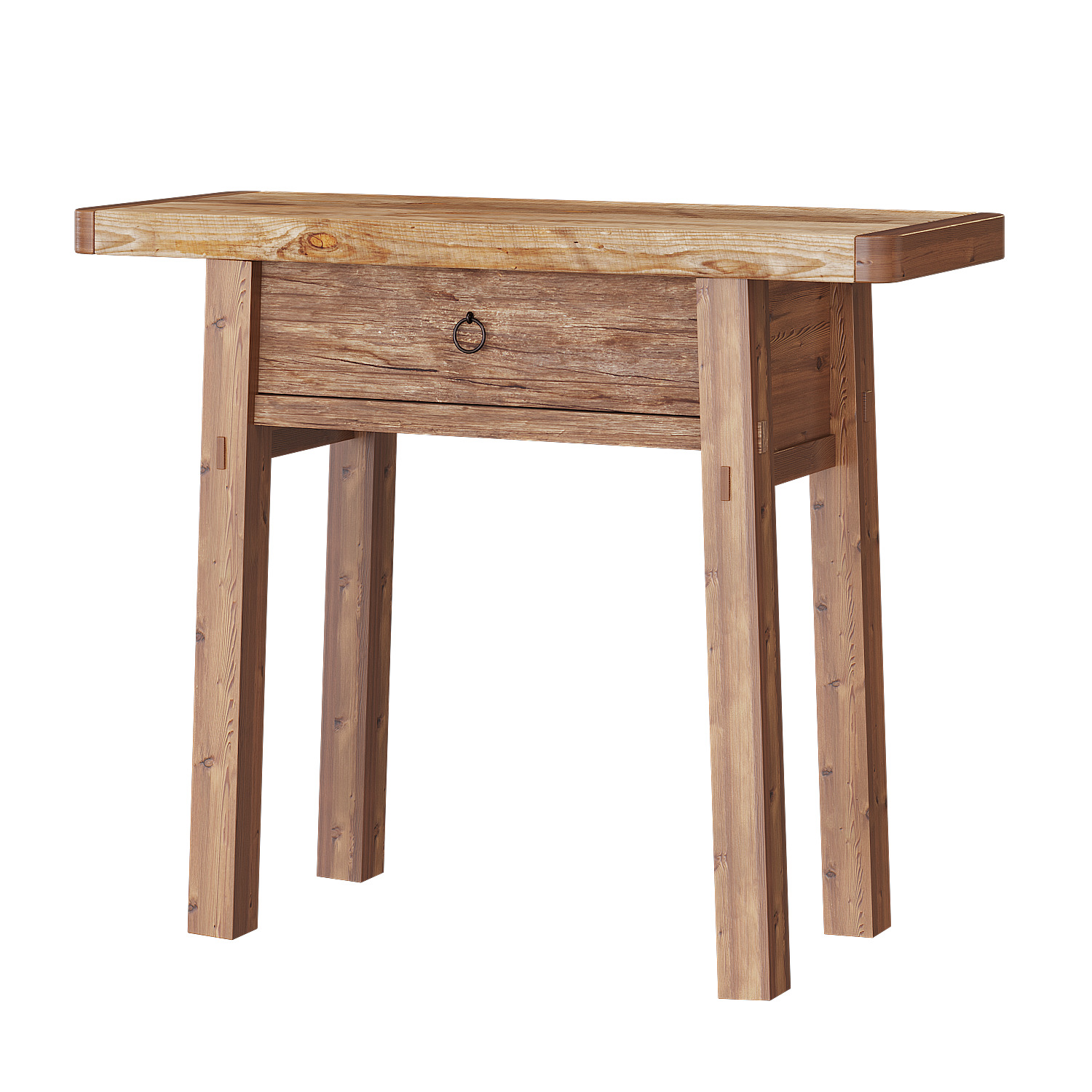 Dressing table with chair Sumiko 3D model_1