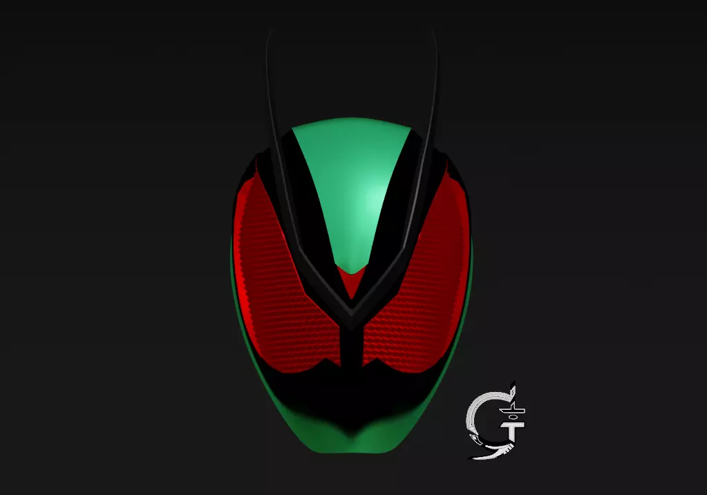Kamen rider Zeztz Helmet  Free 3D print model_1