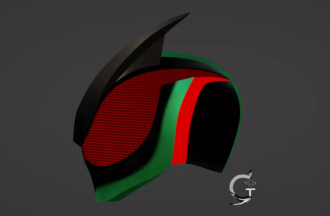 Kamen rider Zeztz Helmet  Free 3D print model_2