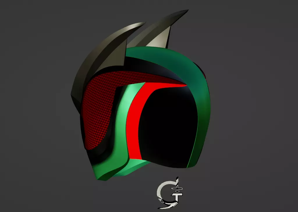 Kamen rider Zeztz Helmet  Free 3D print model_3