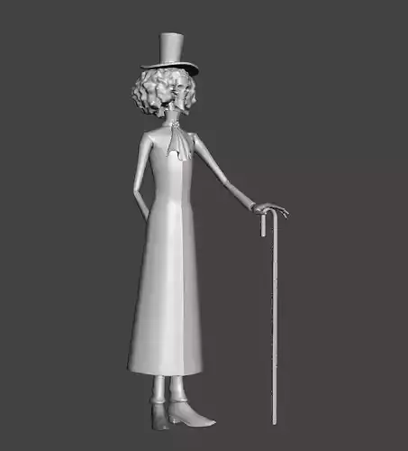 Brook Onigashima 3D Model 3D print model