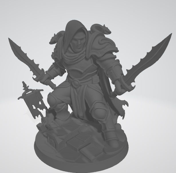 Primarch fantasy warhammer 3D print model_1
