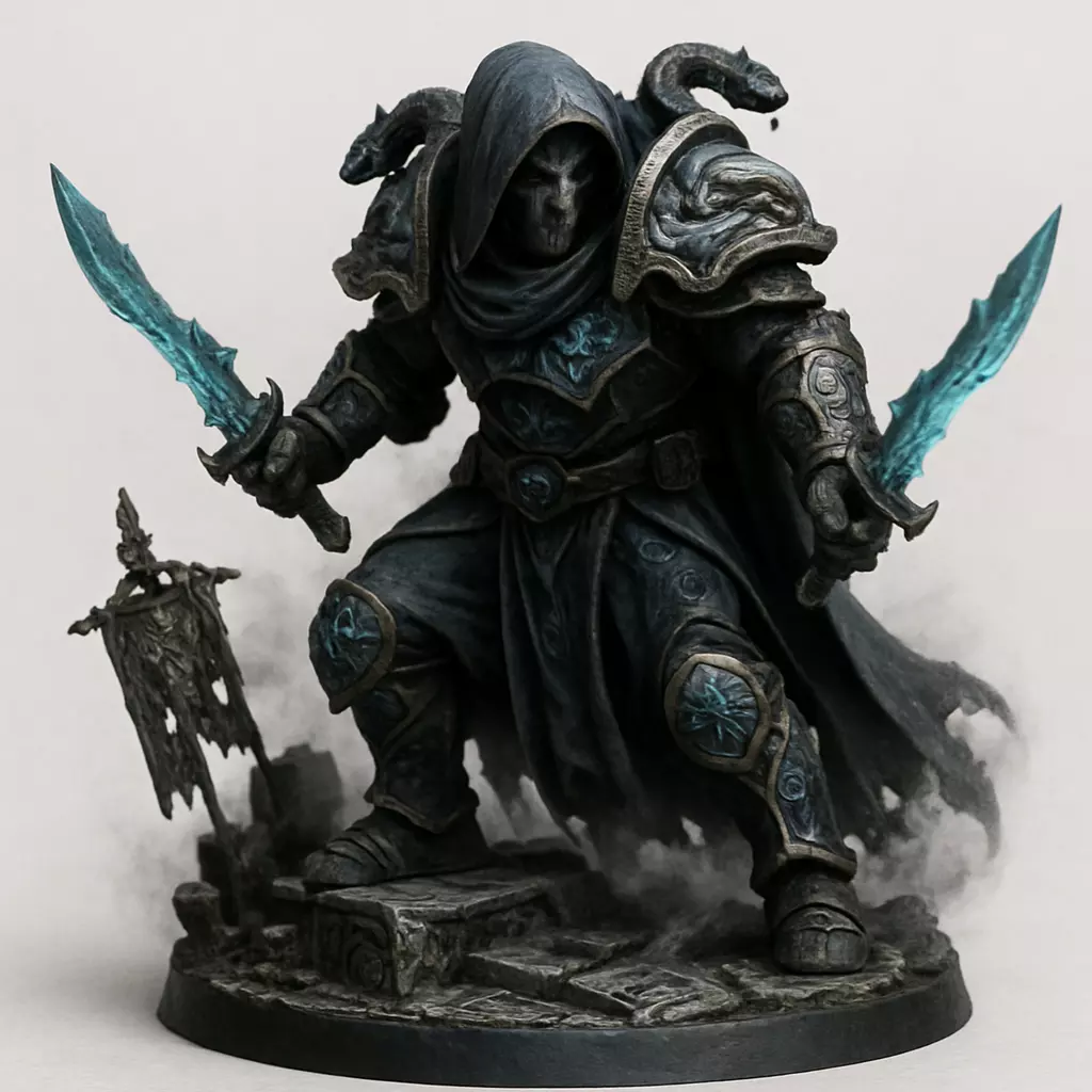 Primarch fantasy warhammer 3D print model_0
