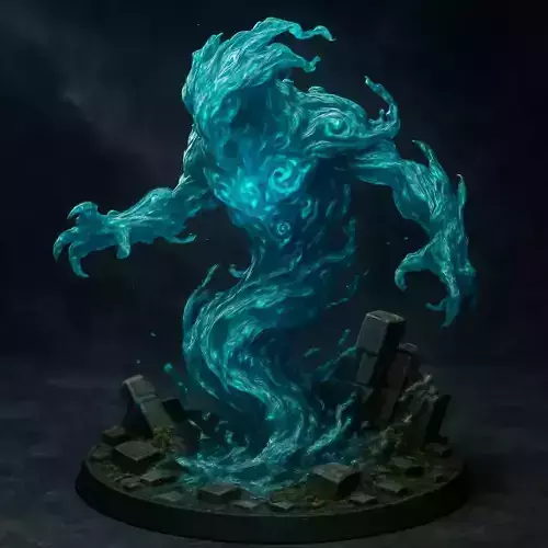 Water elemental from world of warcraft