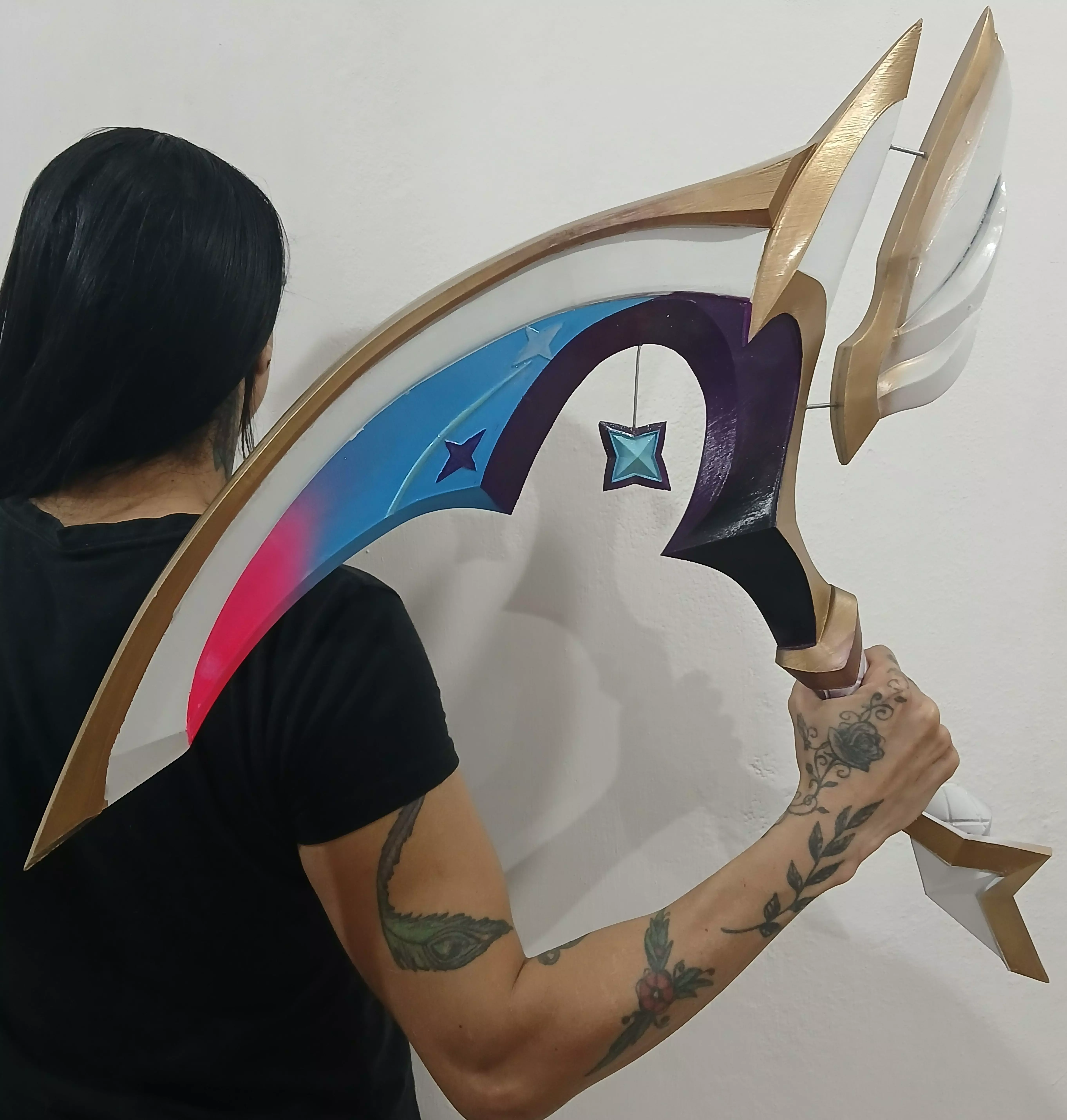 LOL - Star Guardian Akali Kama and Kunai - League Of Legends 3D print model_3