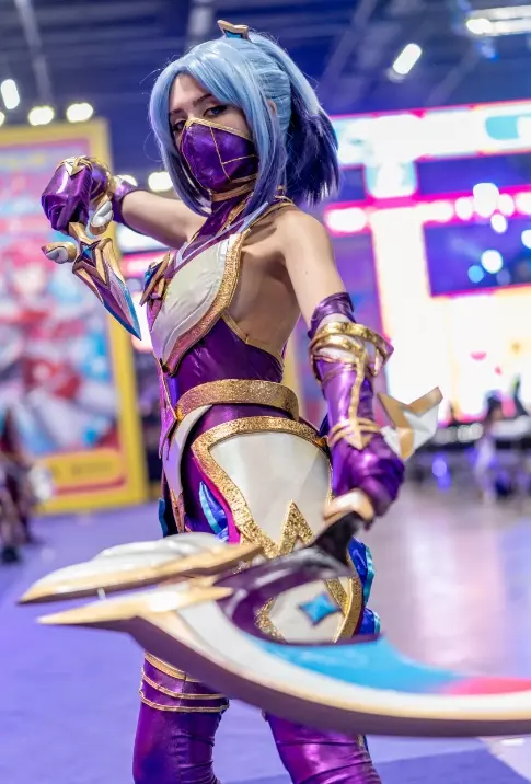 LOL - Star Guardian Akali Kama and Kunai - League Of Legends 3D print model_1