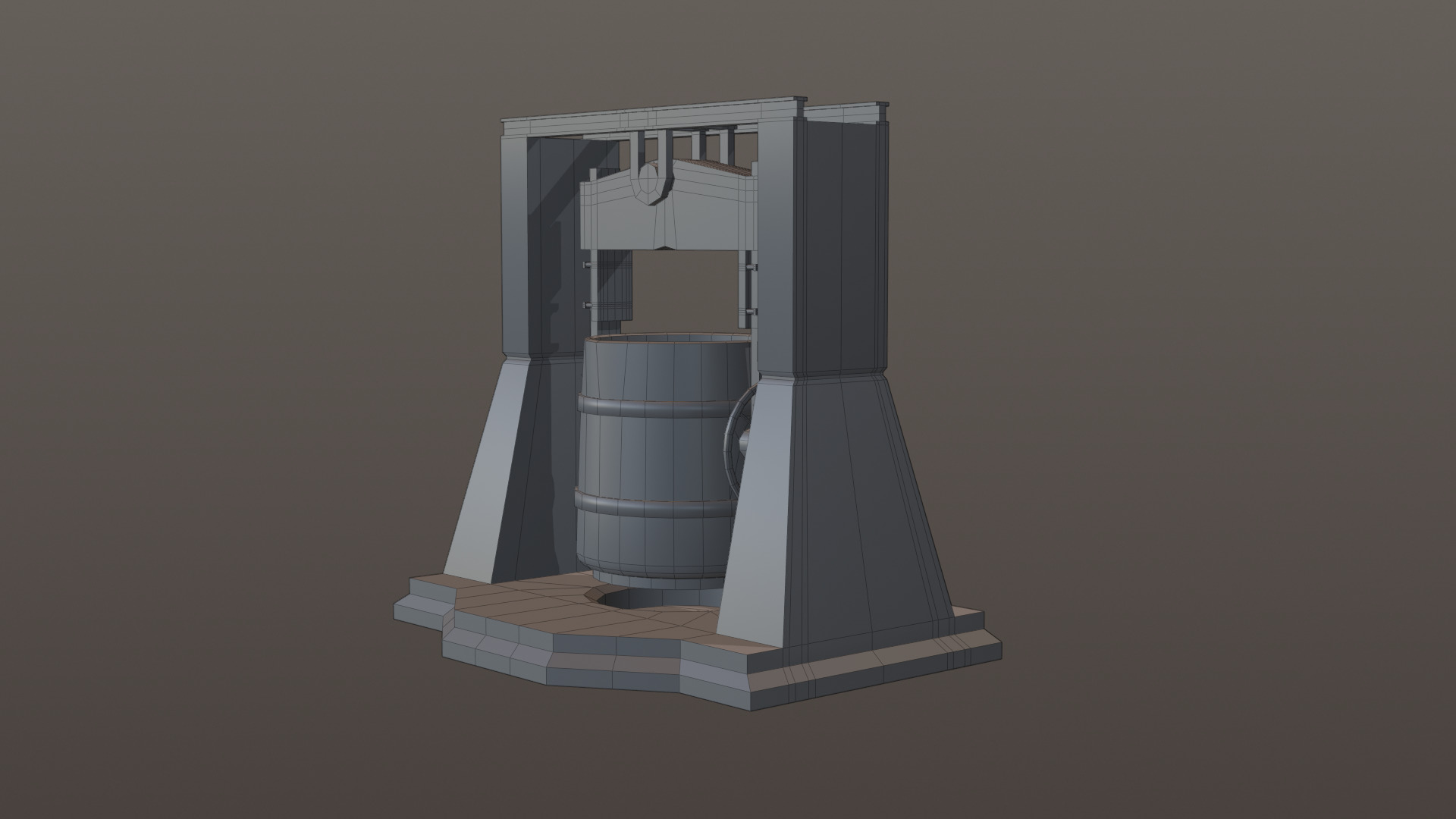 Foundry Low-poly 3D model_15