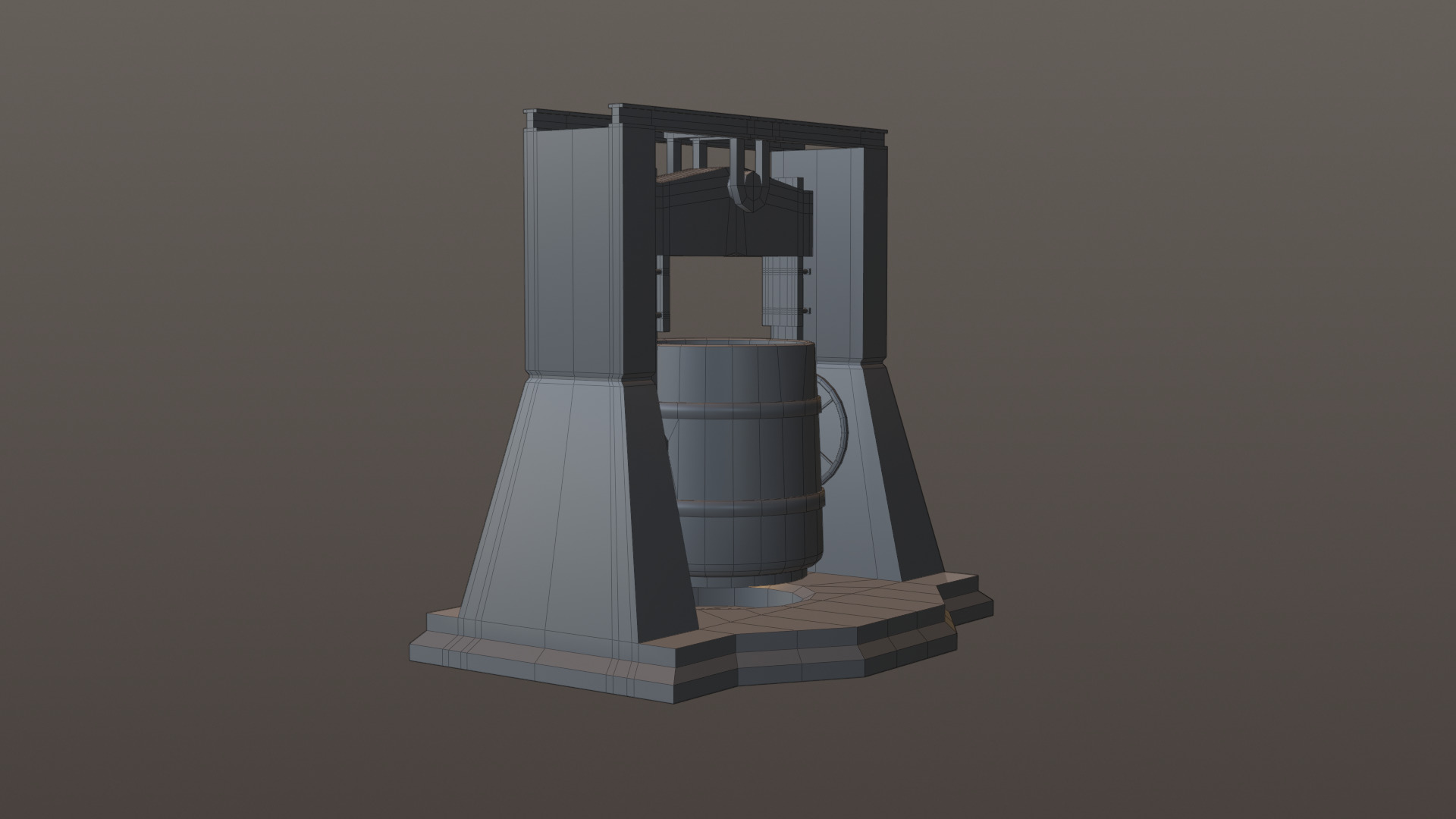 Foundry Low-poly 3D model_14
