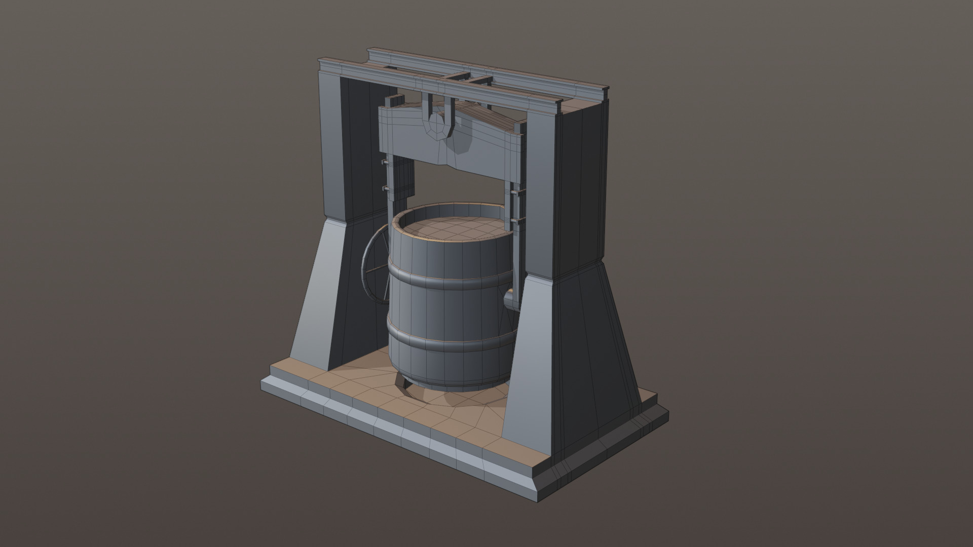 Foundry Low-poly 3D model_13