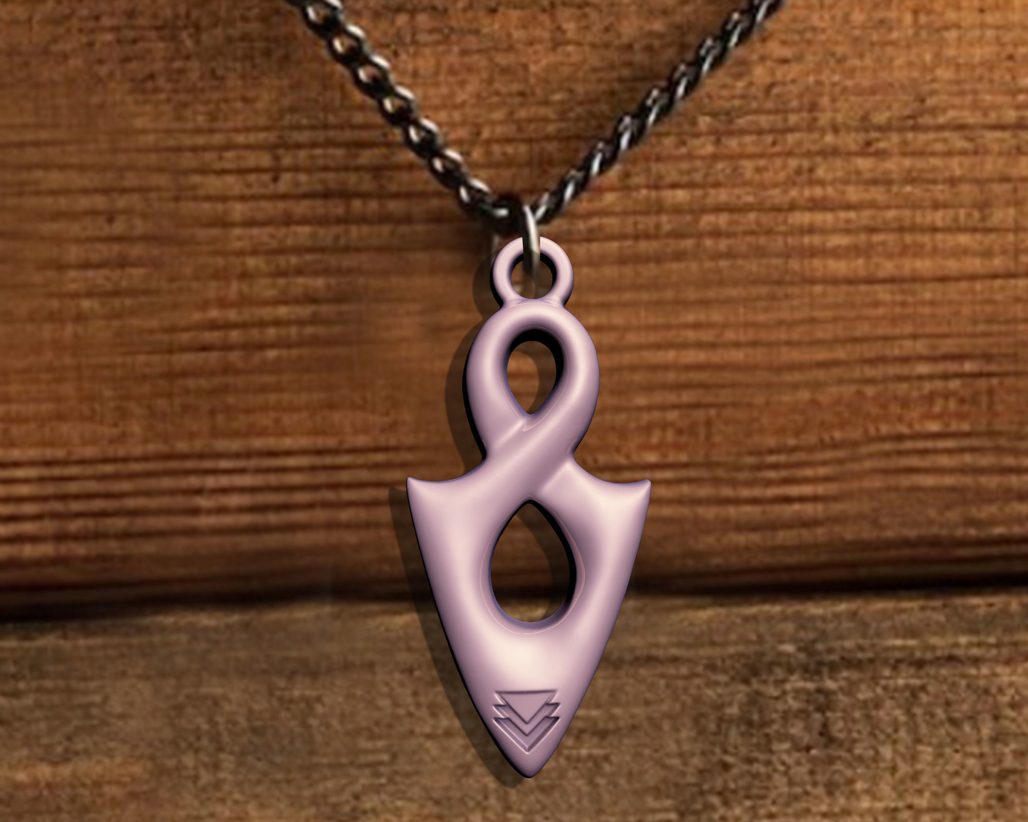 INFINITY PENDANT 3D print model_5