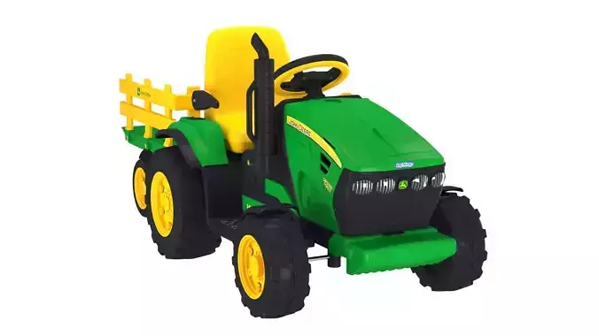 Tractor for children 3D Model