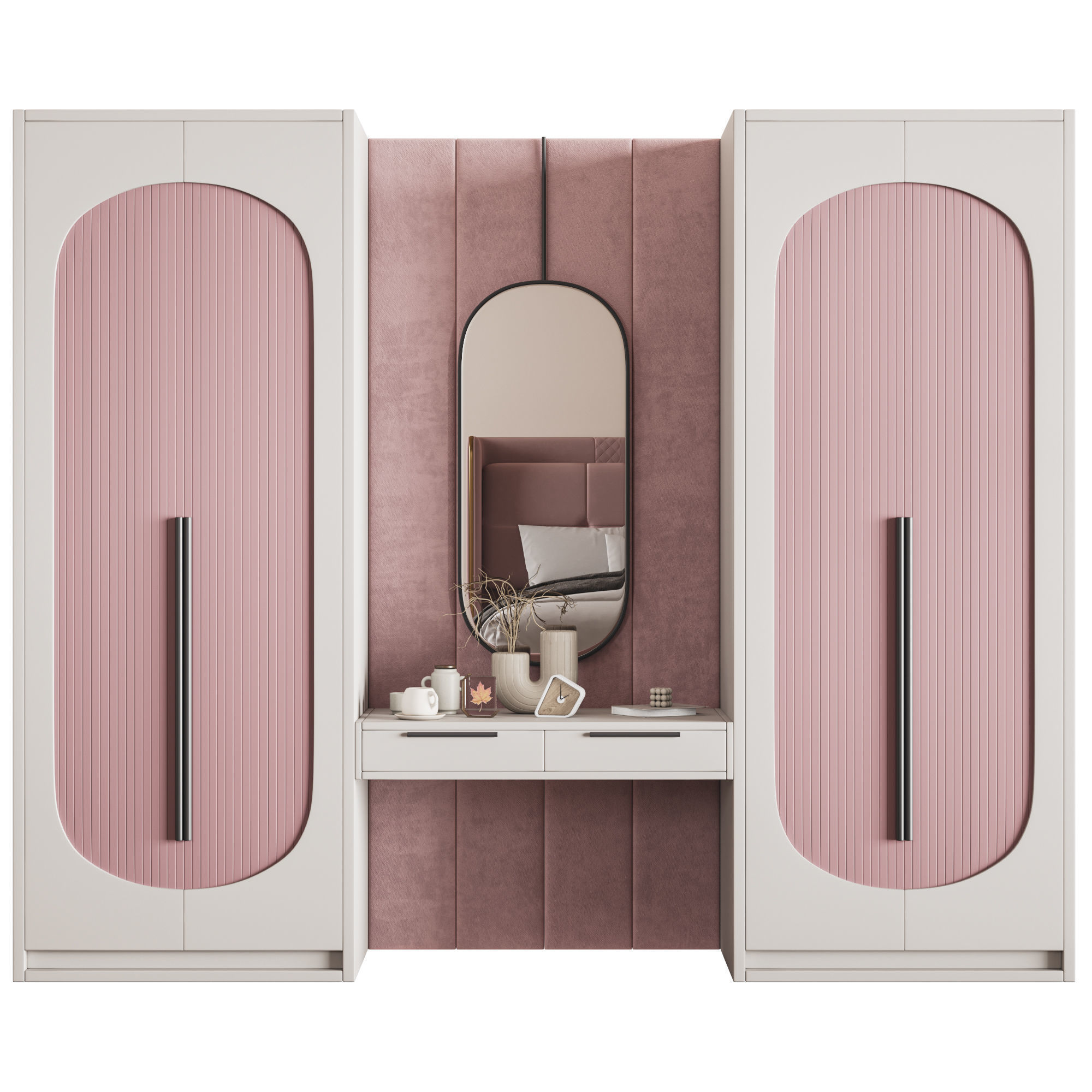 Designing Luxurious Wardrobee 3D model_1