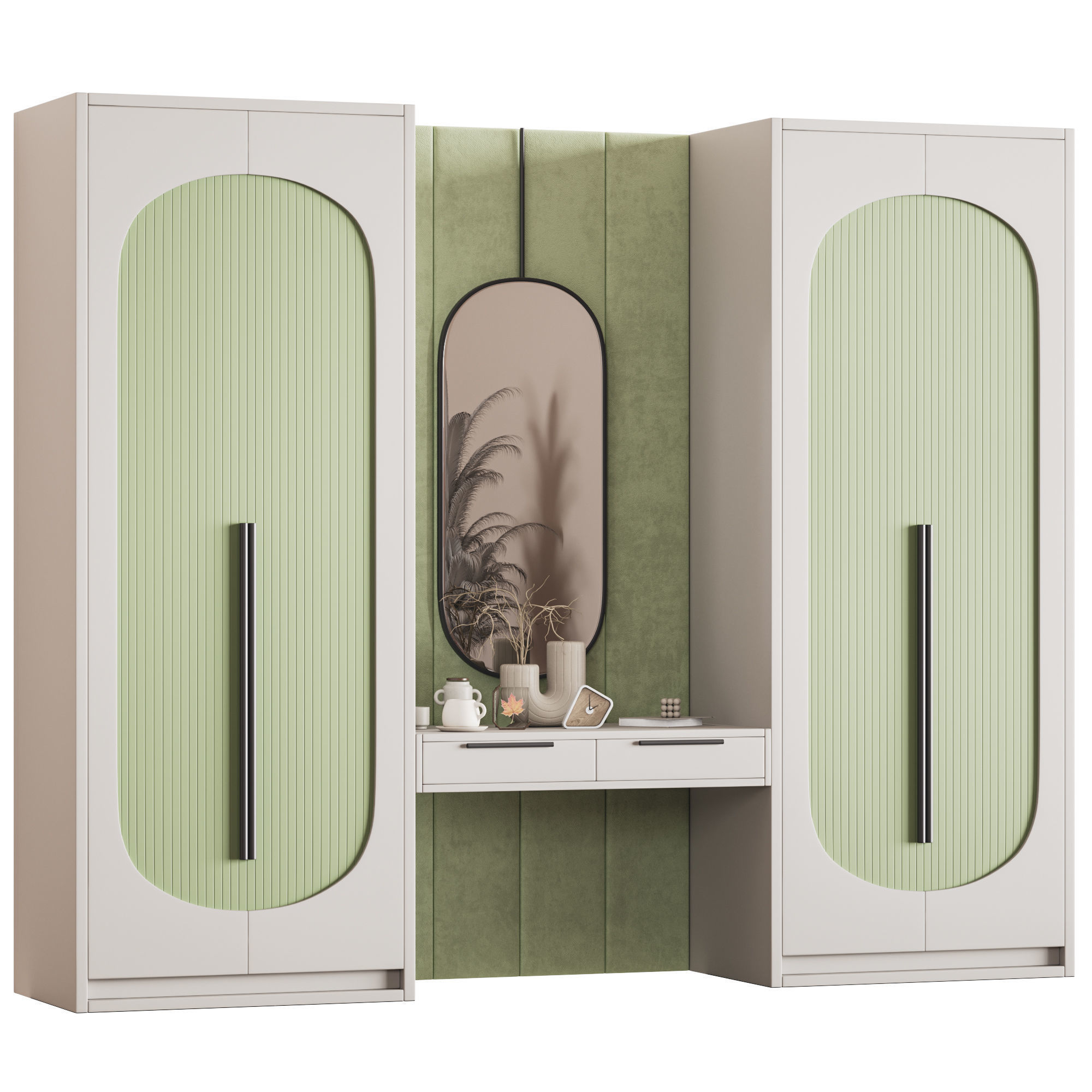 Designing Luxurious Wardrobee 3D model_2