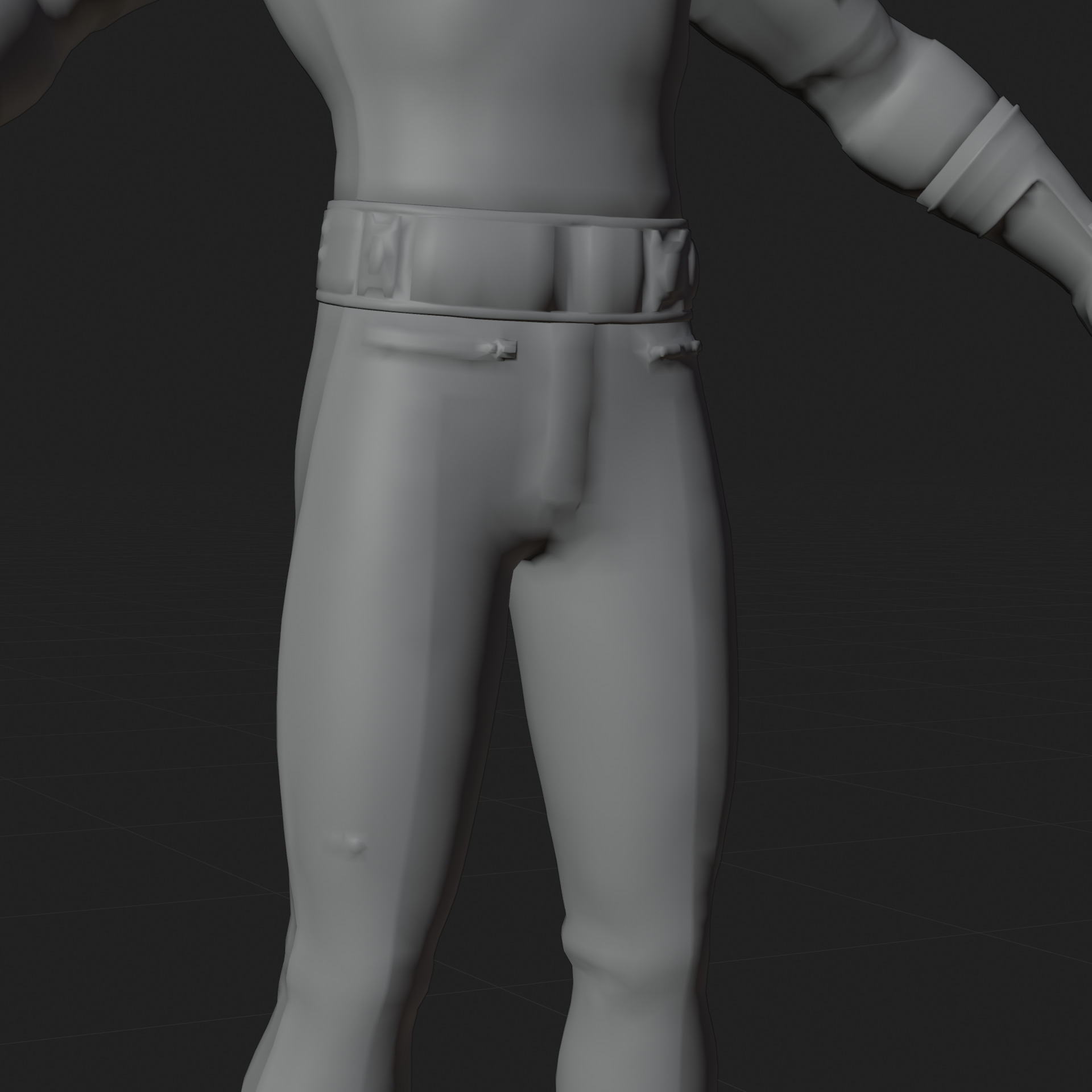 Reed Richards 3D Model Fortnite Mr Fantastic Rigged PBR FBX OBJ Low-poly 3D model_12