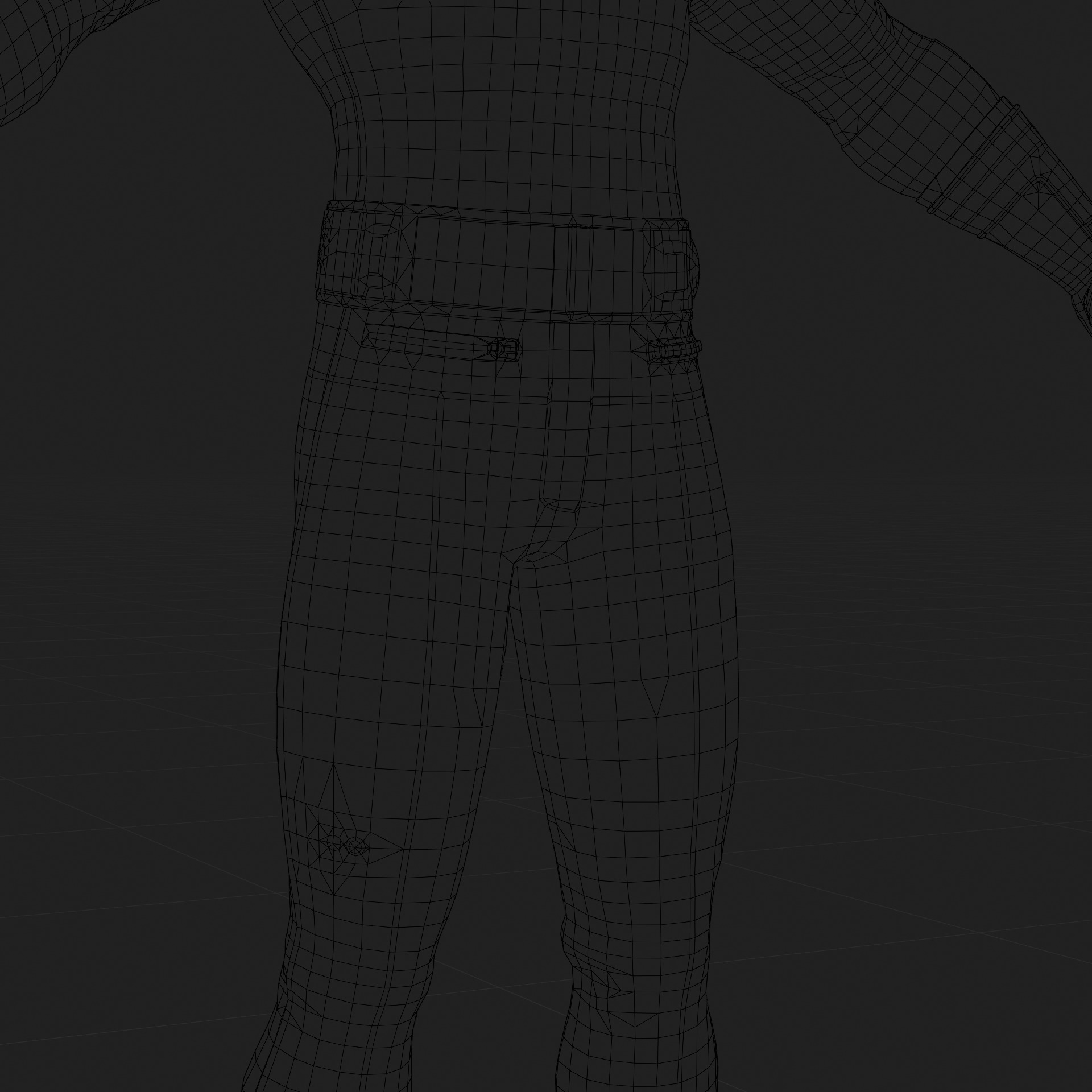 Reed Richards 3D Model Fortnite Mr Fantastic Rigged PBR FBX OBJ Low-poly 3D model_19