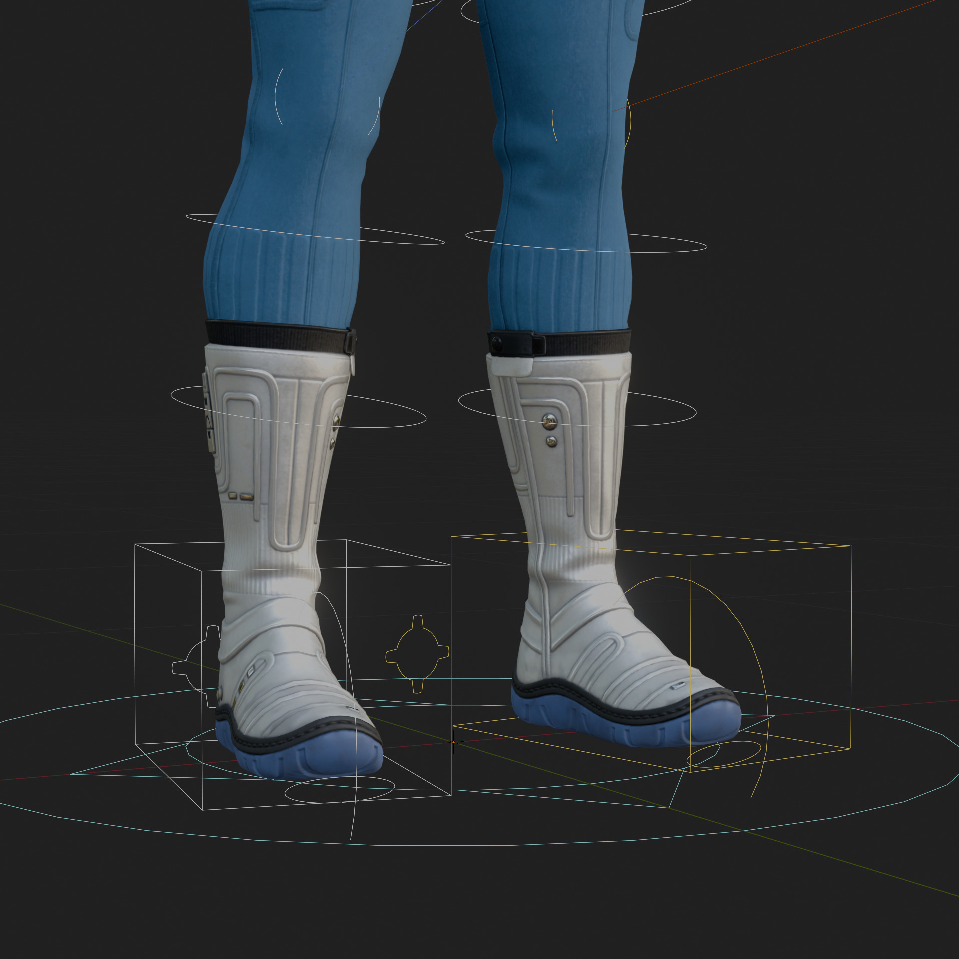 Reed Richards 3D Model Fortnite Mr Fantastic Rigged PBR FBX OBJ Low-poly 3D model_5