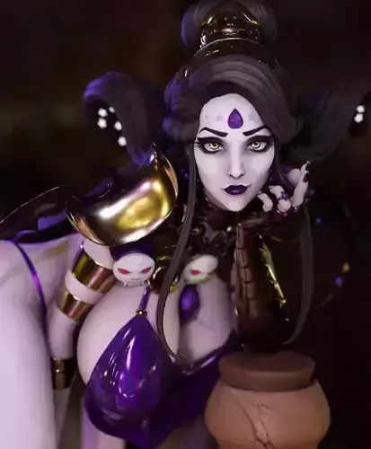 Nyx  Goddess of Night  Hades NSFW 3D print model