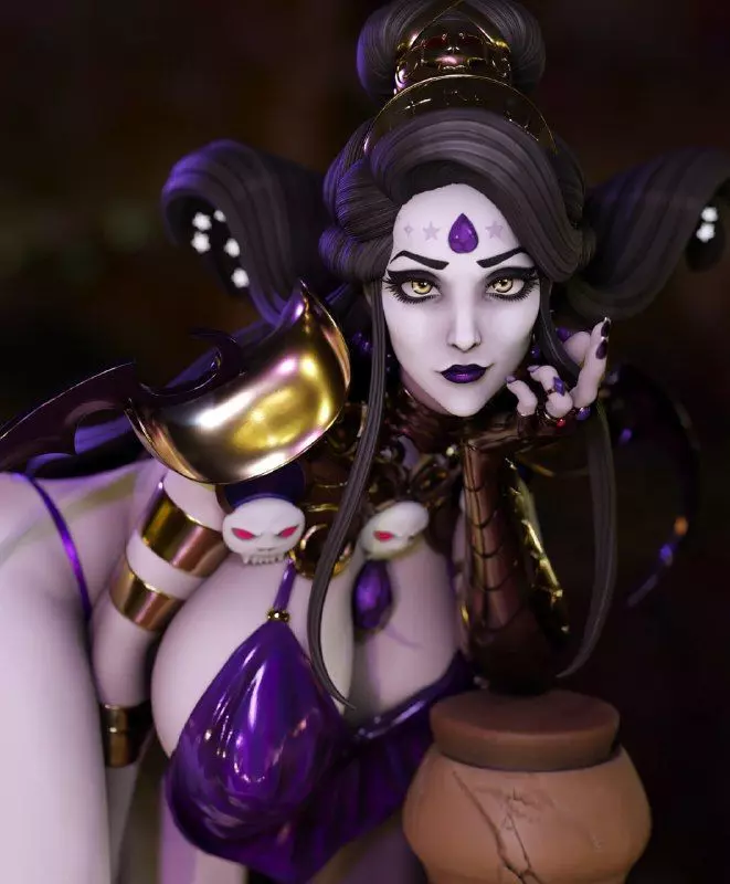 Nyx Goddess of Night Hades NSFW 3D print model_0