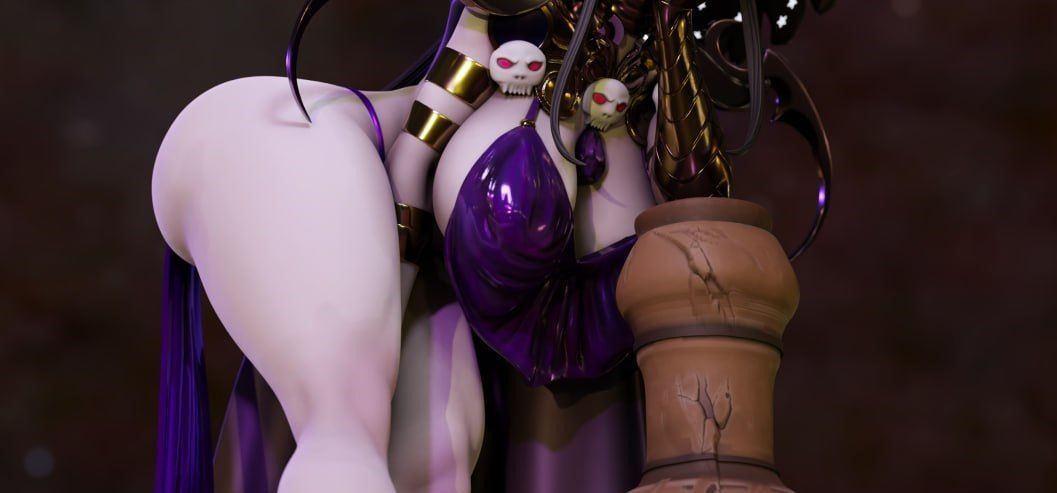 Nyx Goddess of Night Hades NSFW 3D print model_16