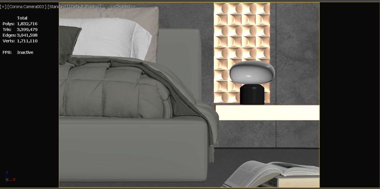 Bed Room 3D model_11