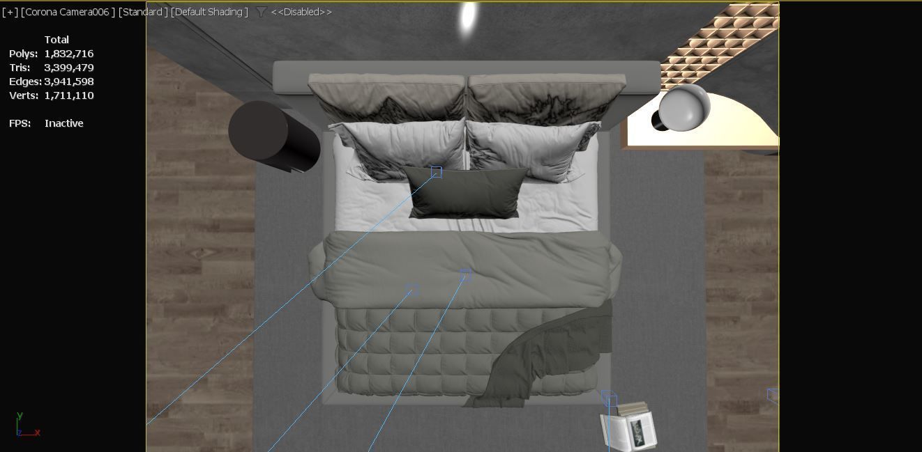 Bed Room 3D model_13