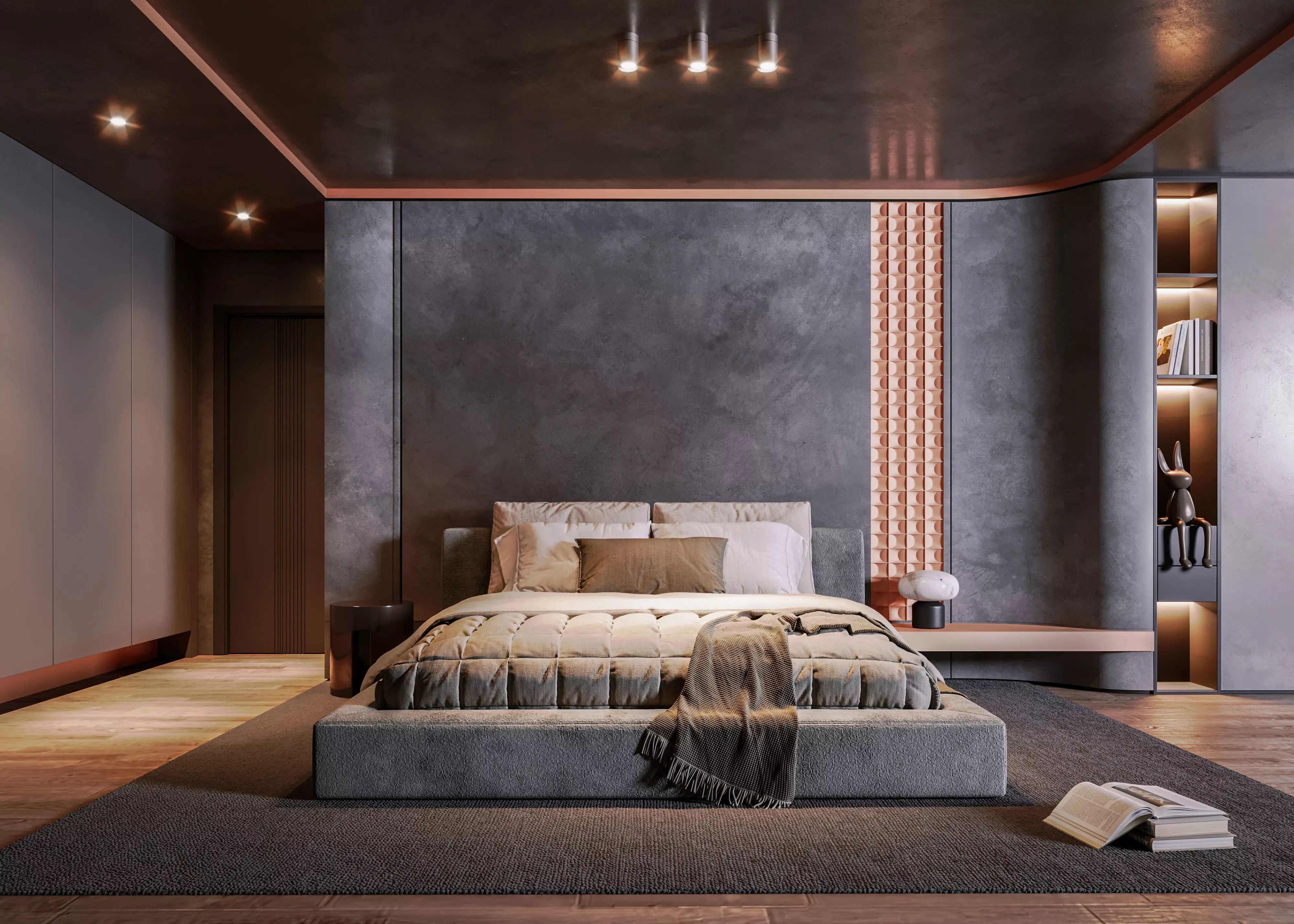 Bed Room 3D model_0