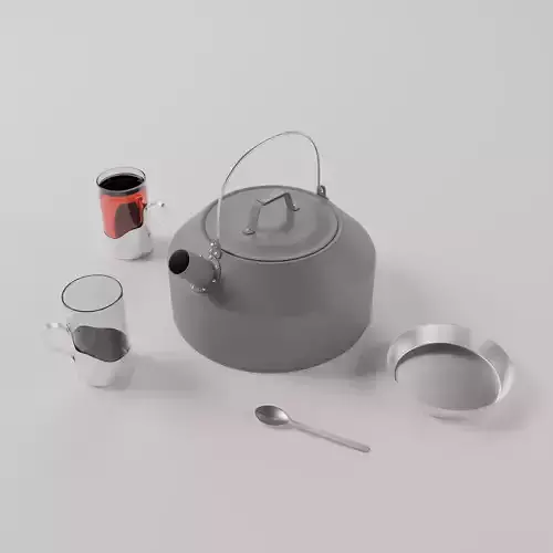Camping Teapot Set