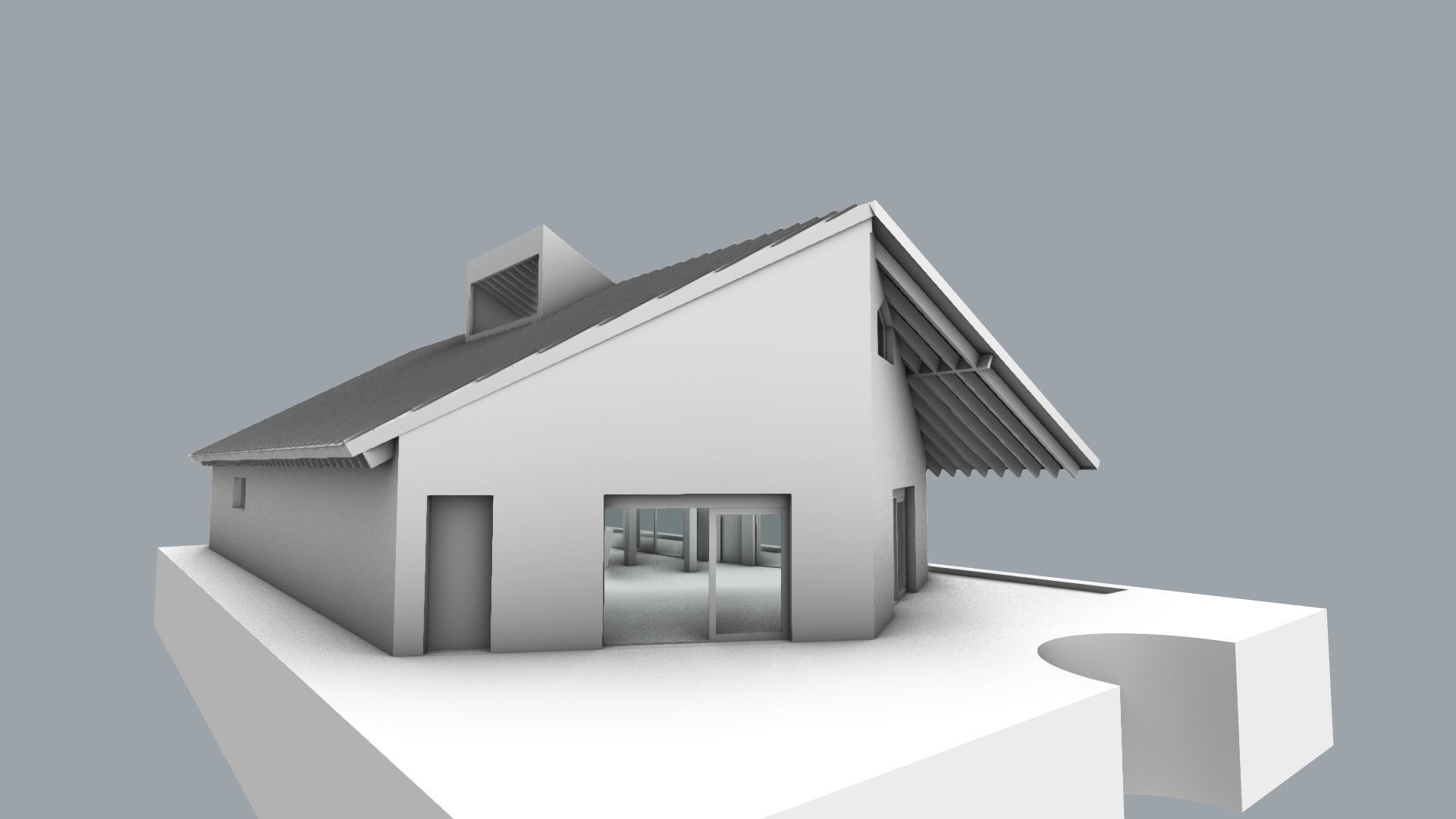 Fabiola Pavilion Anderlecht by Carton 123 Architects 3D Model 3D model_5