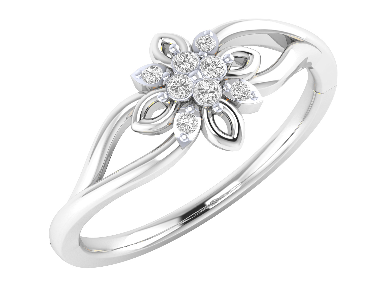 Women Ring Render 3dm STL MTL SLC JCD OBJ FBX Details 3D print model_15