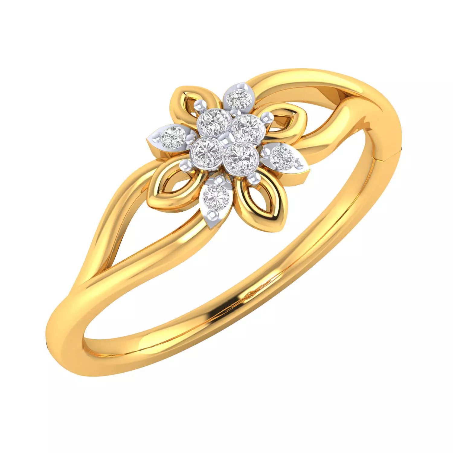 Women Ring Render 3dm STL MTL SLC JCD OBJ FBX Details 3D print model_0