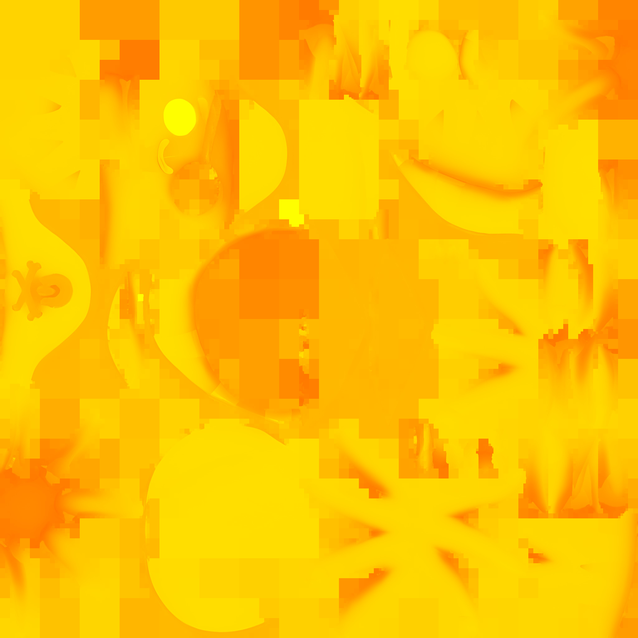 Cute Cartoon Fish 3D Model Game-Ready PBR Textured 3D model_6