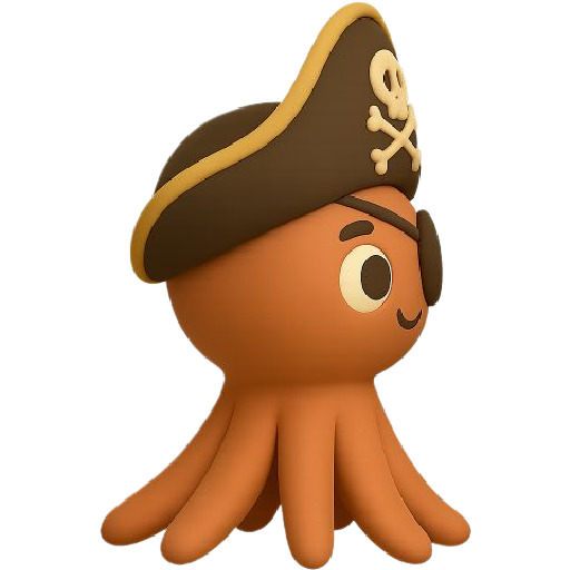 Cute Cartoon Fish 3D Model Game-Ready PBR Textured 3D model_1