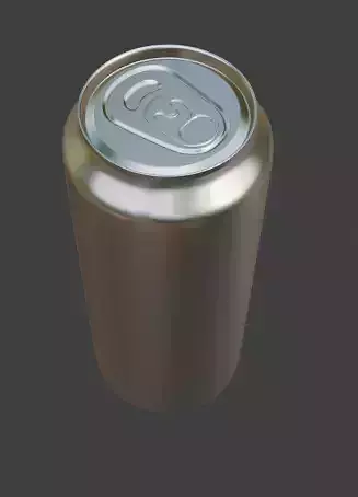 Realistic Soda Can 3D Model