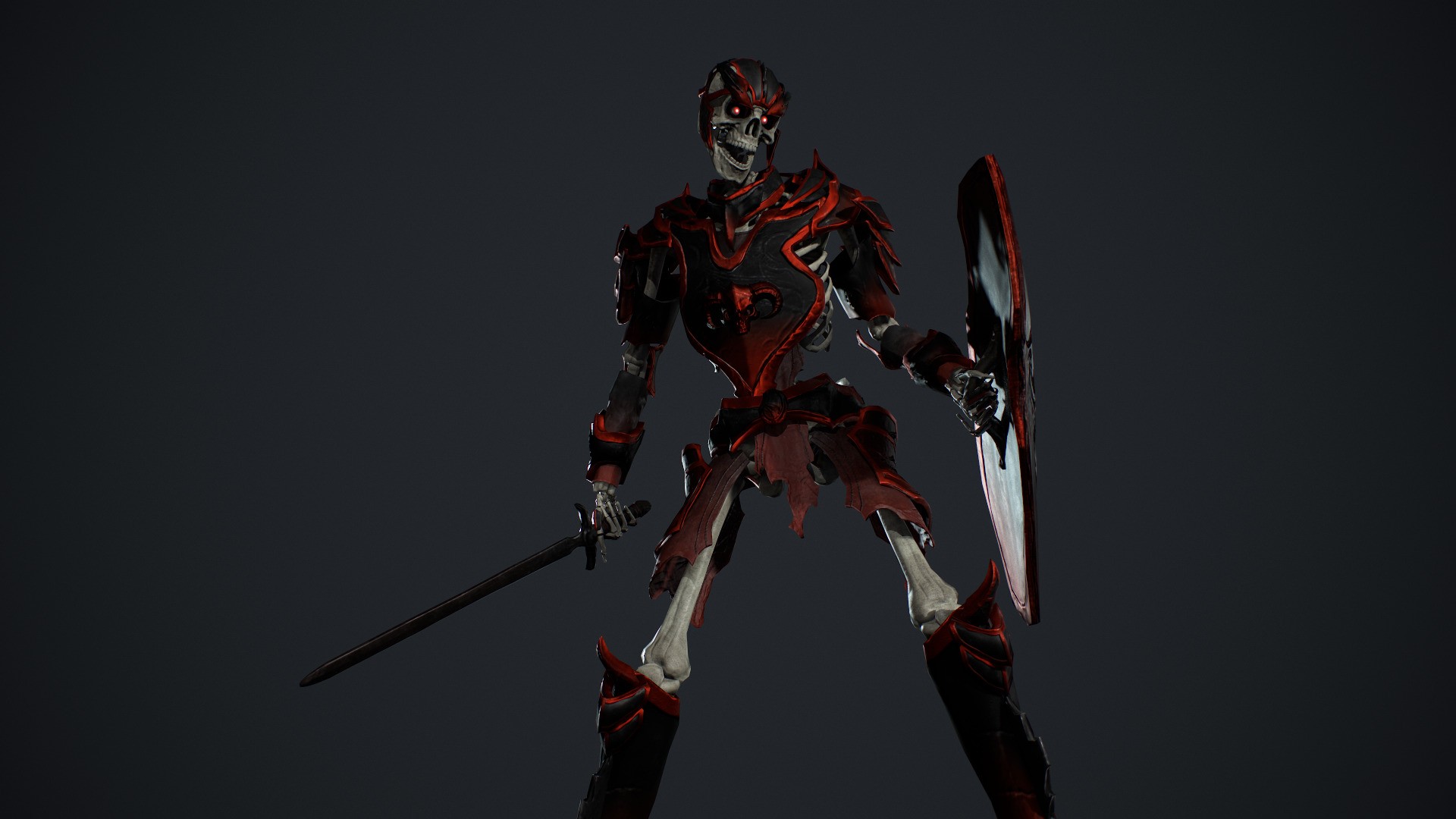 Skeleton Army Pack 3D Model Collection_17
