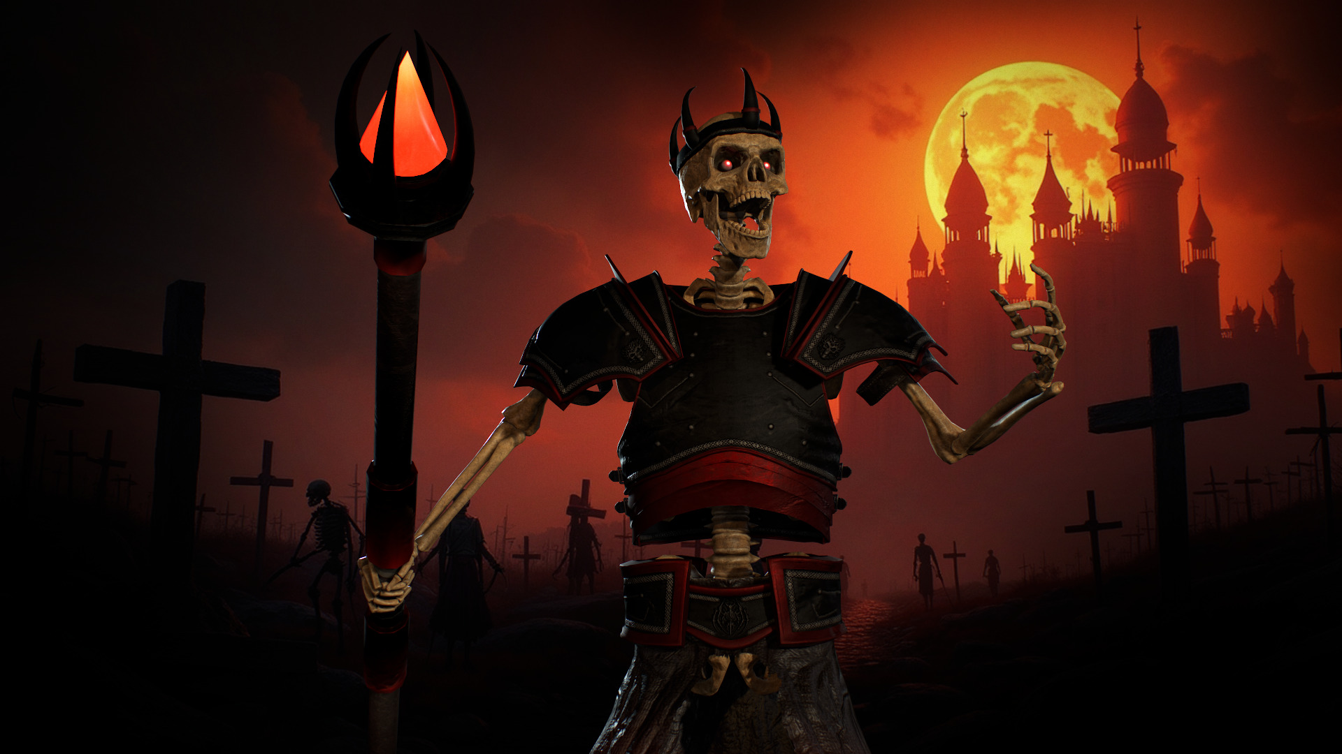 Skeleton Army Pack 3D Model Collection_21