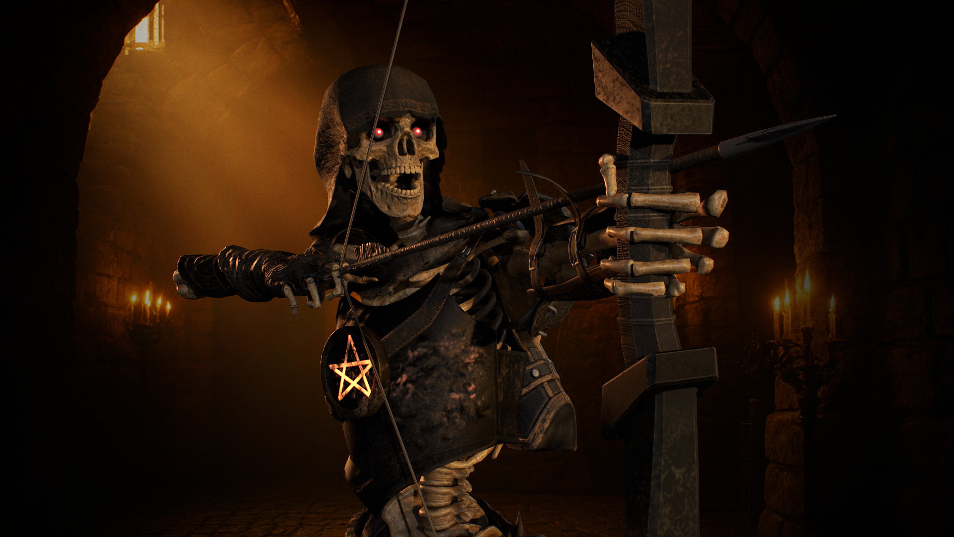 Skeleton Army Pack 3D Model Collection_25
