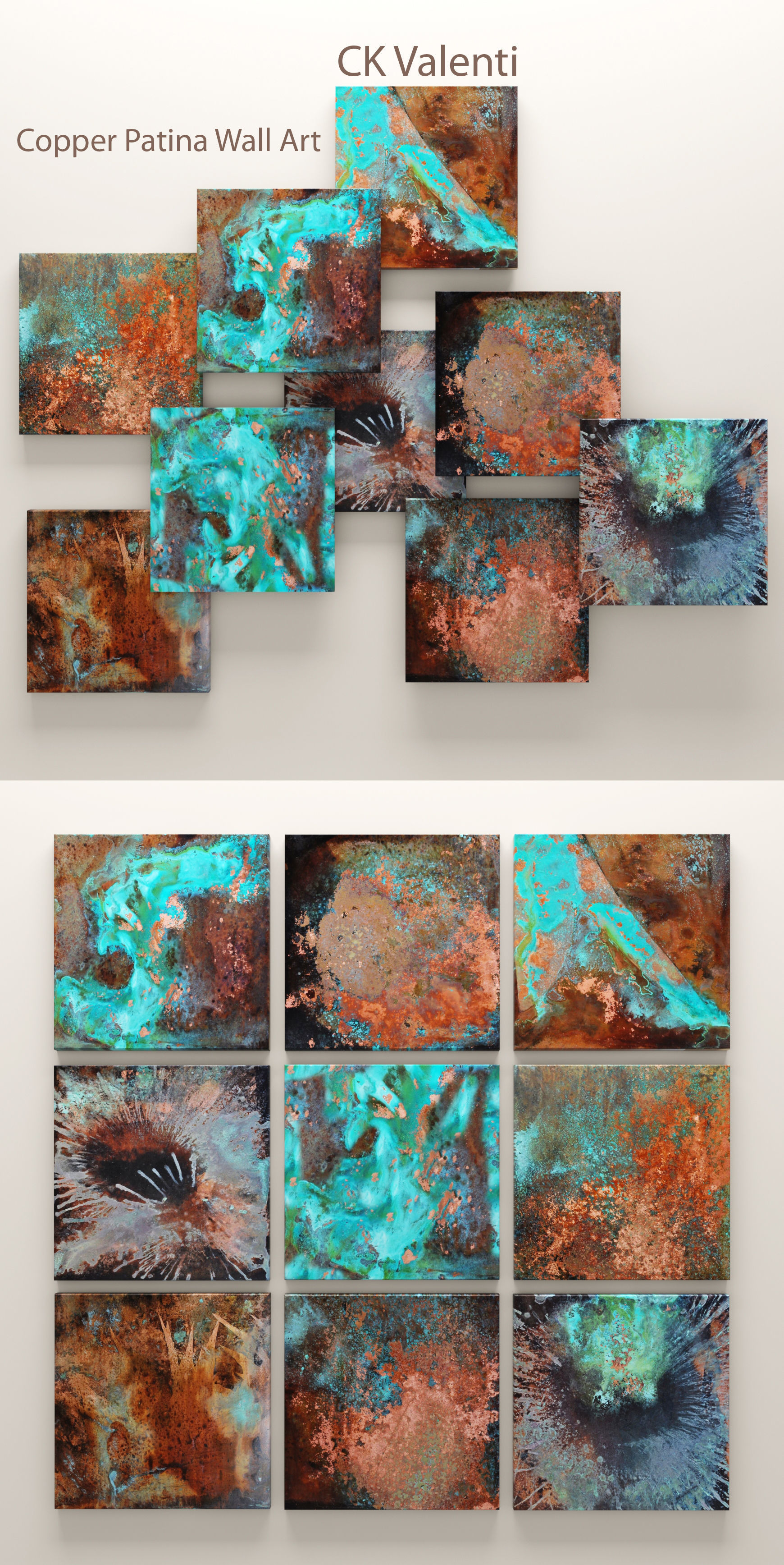 Wall Art Sculpture 20 3D model_8