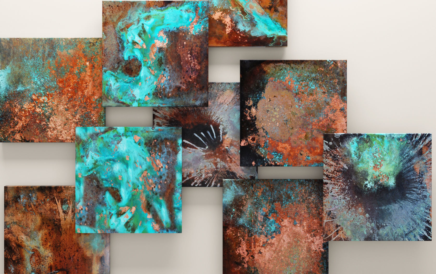 Wall Art Sculpture 20 3D model_6